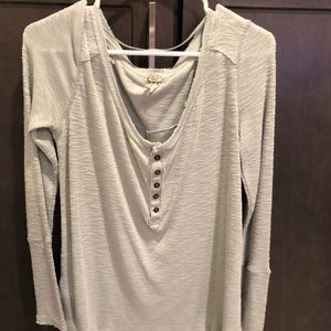 Free People Thermal Henley